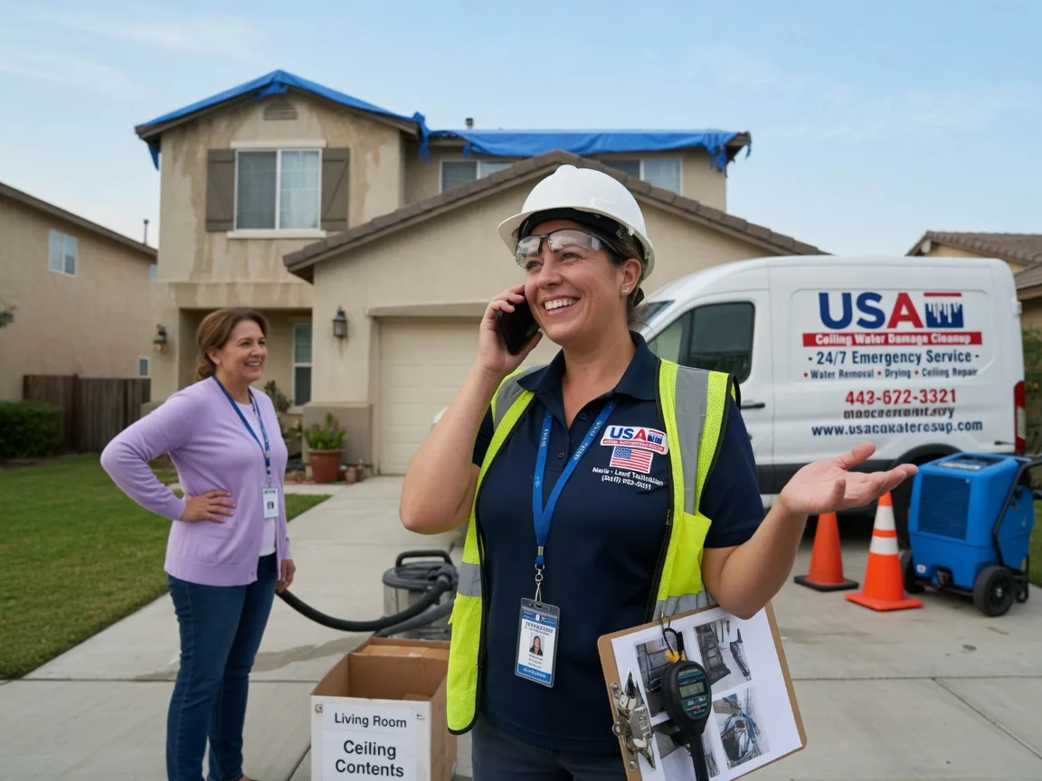 Ceiling Water Damage Restoration Norway, KS FAQs